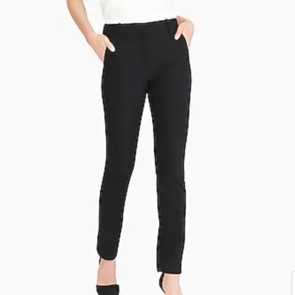 J. Crew Ruby Black Slim Fit Trouser